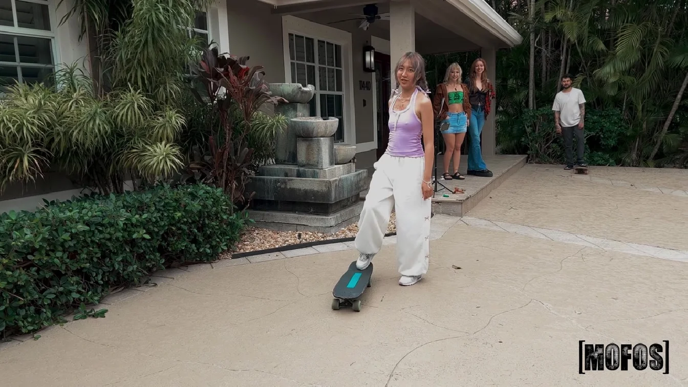 Preview of LetsPostIt Cynthia Lin And Venus Rivers Skate Or Cum XXX